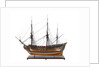 Model of First rate 100-gun warship 'Victory' (1737) by Unknown