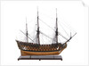 Model of First rate 100-gun warship 'Victory' (1737) by unknown