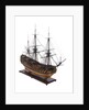 Model of First rate 100-gun warship 'Victory' (1737) by unknown