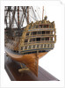 Model of First rate 100-gun warship 'Victory' (1737) by unknown