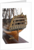 Model of First rate 100-gun warship 'Victory' (1737) by unknown