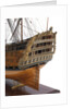 Model of First rate 100-gun warship 'Victory' (1737) by unknown