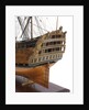 Model of First rate 100-gun warship 'Victory' (1737) by unknown
