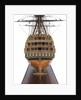 Model of First rate 100-gun warship 'Victory' (1737) by unknown