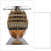 Model of First rate 100-gun warship 'Victory' (1737) by unknown
