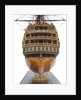 Model of First rate 100-gun warship 'Victory' (1737) by unknown
