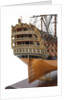 Model of First rate 100-gun warship 'Victory' (1737) by unknown