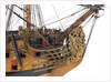 Model of First rate 100-gun warship 'Victory' (1737) by unknown