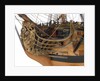 Model of First rate 100-gun warship 'Victory' (1737) by unknown