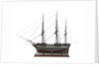 Warship, frigate 38 gun 'Seahorse' (1794) by unknown