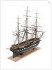 A full hull and rigged model of the warship and 36-gun frigate 'Phoebe' (1795) by unknown