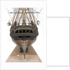 A full hull and rigged model of the warship and 36-gun frigate 'Phoebe' (1795) by unknown