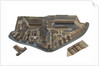 A togographical model of HM Dockyard Plymouth as it appeared in 1774 by Plymouth Dockyard Personnel
