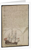 Plate from Edward Barlow's journal of his life at sea in king's ships, East & West Indiamen & other merchantmen from 1659 to 1703. by Edward Barlow
