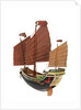 Cargo vessel; Junk; Foochow Pole by unknown