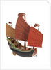 Cargo vessel; Junk; Foochow Pole by Unknown