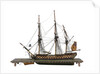 Warship; 1st rate; 100 guns by unknown