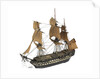 'Indomptable'; warship; 80 guns by William Haines