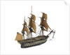 'Indomptable'; warship; 80 guns by William Haines