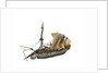 Warship; 80 guns by William Haines