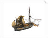 Warship; 80 guns by William Haines