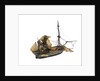 Warship; 80 guns by William Haines