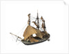 'Leviathan'; warship; 74 guns; 3rd rate by William Haines