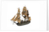 'Hermione'; warship; frigate by William Haines