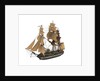 'Hermione'; warship; frigate by William Haines