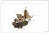 'Intrepide'; warship; 74 guns by William Haines