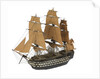 'Dreadnought'; warship; 98 guns; 2nd rate by William Haines
