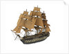 'Thunderer'; warship; 74 guns by William Haines
