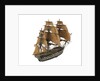 'Thunderer'; warship; 74 guns by William Haines