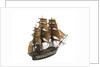 Warship; 74 guns; 3rd rate by William Haines