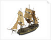 'San Ildefonso'; warship; 74 guns by William Haines