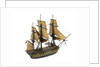 'San Ildefonso'; warship; 74 guns by William Haines
