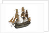 Warship; 74 guns; 3rd rate by William Haines