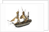 Warship; 74 guns; 3rd rate by William Haines