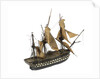 Warship; 74 guns; 3rd rate by William Haines