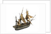 Warship; 74 guns; 3rd rate by William Haines