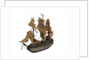 Warship; 74 guns by William Haines
