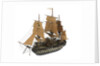 Warship; 74 guns by William Haines