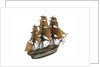 Warship; 74 guns; 3rd rate by William Haines