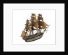 Warship; 74 guns; 3rd rate by William Haines