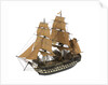 'Colussus'; warship; 74 guns by William Haines