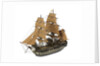 'Colussus'; warship; 74 guns by William Haines