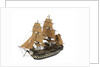 'Colussus'; warship; 74 guns by William Haines