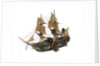 Warship; 74 guns by William Haines
