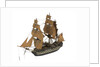 Warship; 74 guns by William Haines