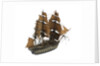Warship; 74 guns by William Haines